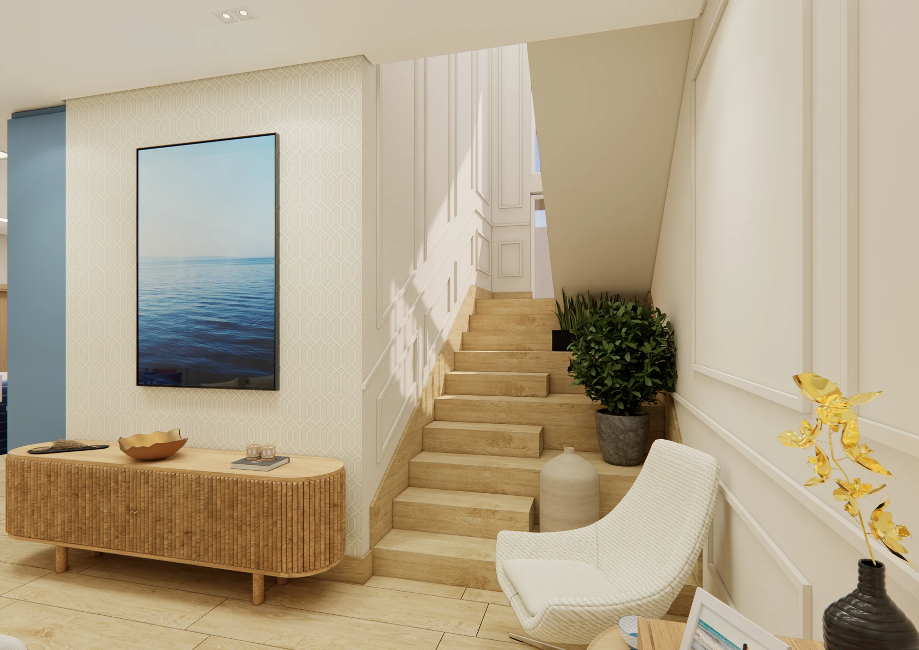 Hall e escada